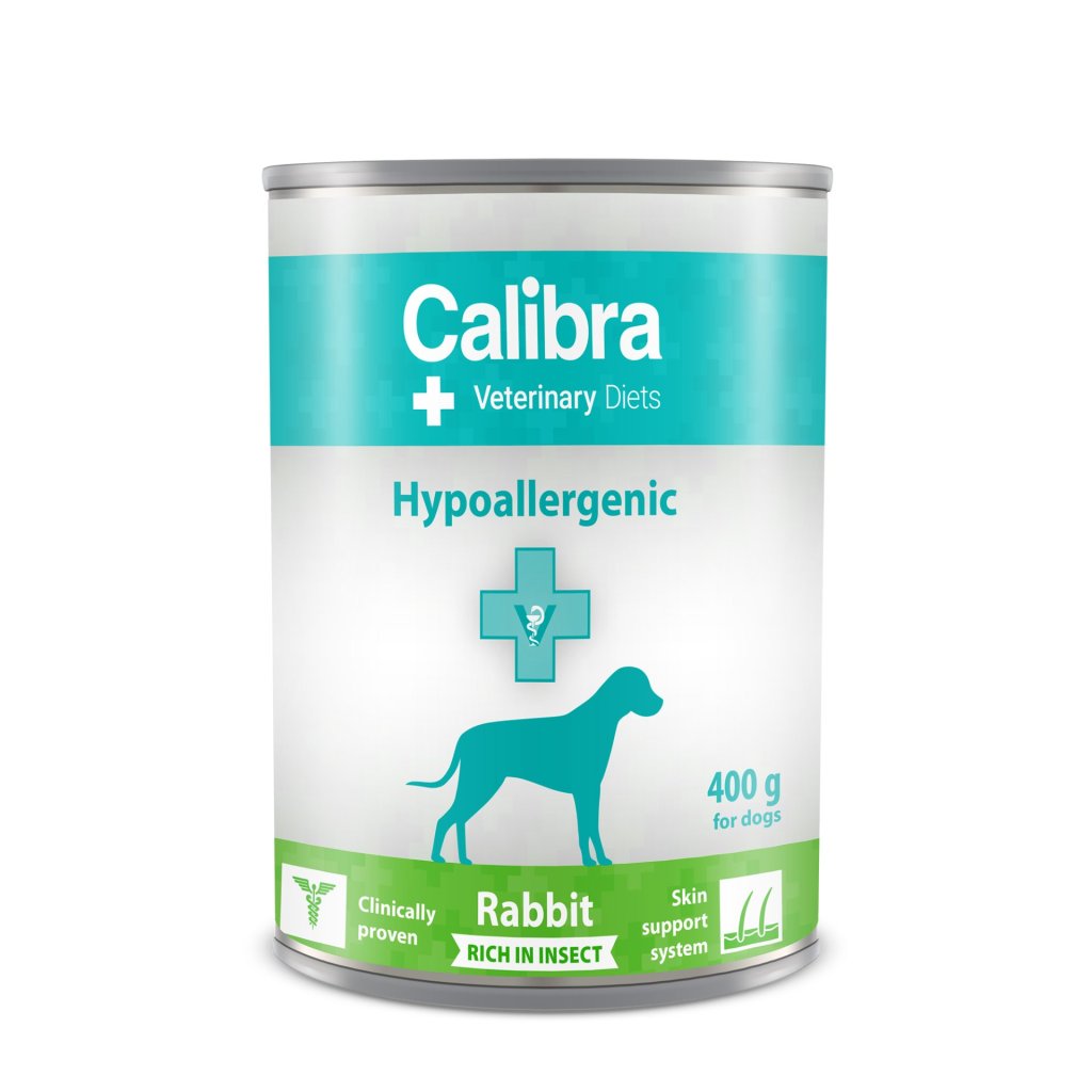 Labre Rabbit Calibra VD Dog Hypoallergenic Rabbit&Insect 400g | Calibra