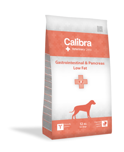 Calibra VD Dog Gastrointestinal Pancreas Low Fat 12kg Calibra calibra-vd-dog-gastrointestinal-pancreas-low-fat-12kg-calibra
