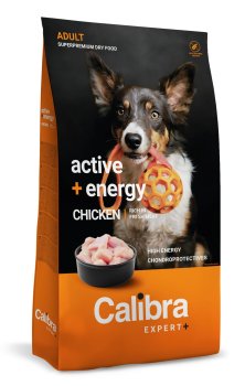 Calibra Dog EXPERT+ Adult Active & Energy Chicken 12kg